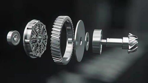 裸眼3D技术 三维动画融合视觉美学与机械零件的艺术革新